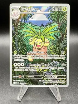 Pokemon TCG Exeggutor 135/132 Full Art Illustration Rare Holo Mega Evolution EN - Image 1