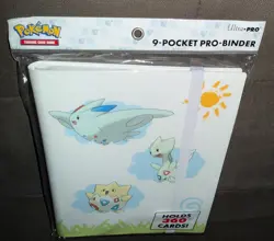 Pokemon TCG 🌟Ultra Pro 9-Pocket Togepi Evolutions Binder Holds 360 Cards New - Image 5