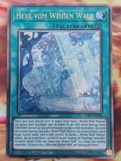 Hexe Vom Weissen Wald ALIN-DE058 Quarter Secret Rare DE NM YUGIOH - Image 1