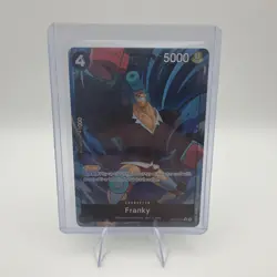 One Piece CCG Franky Parallel Foil Card OP10-090 Royal Blood R - Image 1