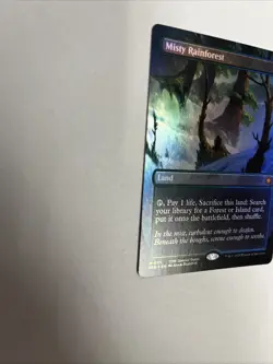 Misty Rainforest Borderless Foil Special Guest Card #0111 MTG - Image 5