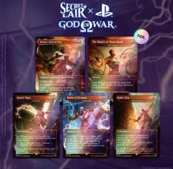 MTG Secret Lair X PlayStation: God Of War Greek Foil Edition - Sealed - Image 2