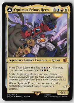 Optimus Prime, Hero Universes Beyond: Transformers (13) Normal - MTG - Image 1