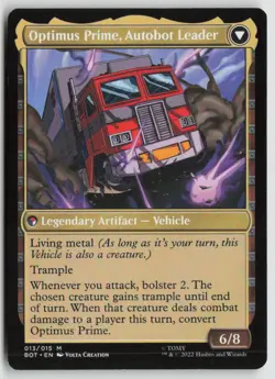 Optimus Prime, Hero Universes Beyond: Transformers (13) Normal - MTG - Image 2