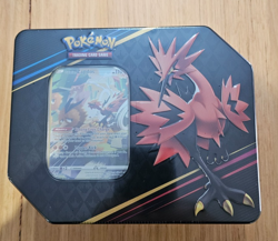 Pokemon TCG - Crown Zenith Tin [Galarian Zapdos] - FACTORY SEALED - Image 1