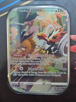 Pokemon TCG - Crown Zenith Tin [Galarian Zapdos] - FACTORY SEALED - Image 3