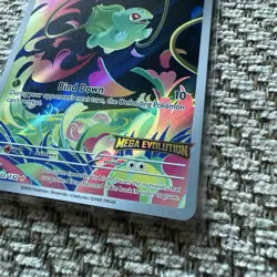 Bulbasaur Mega Evolution Stamped Promo 133/132 Illustration Rare Pokemon TCG - Image 2