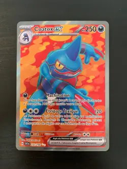 Carte Pokemon : Coatox EX 232/198 SV Ecarlate & Violet Francaise NEUF - Image 1