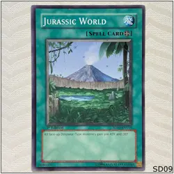 Jurassic World - SD09-EN019 - Common 1st Edition Yugioh - Image 1