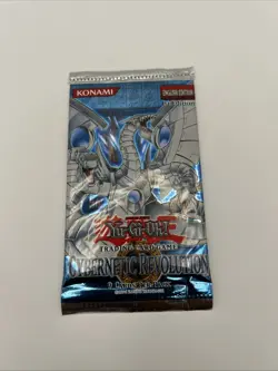 Yugioh Cybernetic Revolution CRV 1st Edition Sealed Booster Pack Unweighed - Image 1