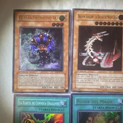 Yugioh Lot Of 6 Rare It Edition Cards-Spanish NM Condition - Image 2
