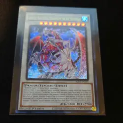 Lancea, Ancestral Dragon of the Ice Mountain BLTR-EN005 1st Edition Yugioh - Image 1