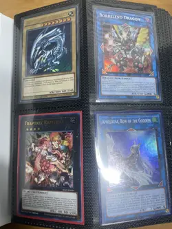 Yugioh Collection Binder Blue Eyes And Exodia! - Image 1