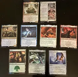 Magic The Gathering Card Lot From Avatar The Last Airbender Rare Pack Fresh NM ! - Image 1
