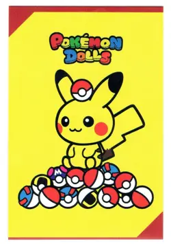 Cracked ice Holo- Pokemon -Electric Card Database- PIKACHU & POKE DOLLS - Image 1