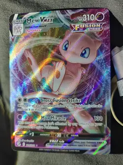 Pokemon TCG Mew VMAX 114/264 Ultra Rare Holo Card Near Mint Condition - Image 2