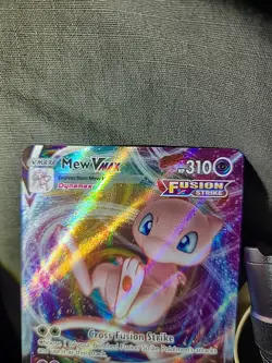 Pokemon TCG Mew VMAX 114/264 Ultra Rare Holo Card Near Mint Condition - Image 4