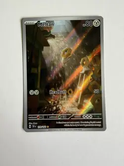 Pokemon TCG | Meltan 179/162 | SV05 Temporal Forces Holo Card - Image 3