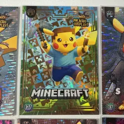 Pokemon Pikachu Cosplay FE Holiday Exclusive Foil Hits. Non Tcg Fan Art Cards. 1 - Image 3