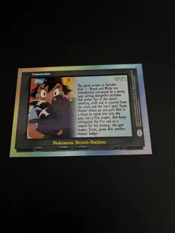 Pokemon Pokemon Scent-Sation EP25 Topps 1998 Trading Card Vintage TCG - Image 4