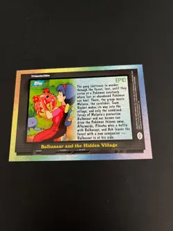 Pokemon Pokemon Bulbasaur Hidden Village EP10 Topps 1998 Trading Card TCG - Image 4