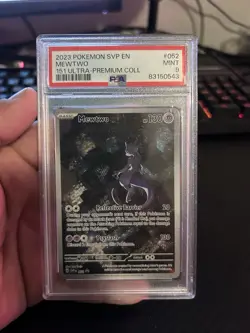 Pokemon Mewtwo TCG Black Star Promo Card 151 Holo UPC 052 - Image 1