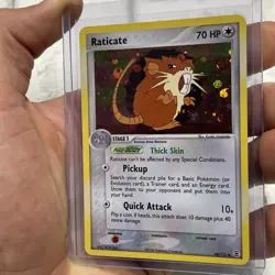 Pokemon Card Raticate FireRed & LeafGreen 48/112 Holo Foil Pokemon Uncommon NM - Image 2