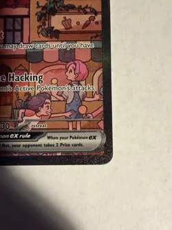 Mew ex SVP 053 Pokemon TCG Scarlet Violet 151 Black Star Promo Full Art Card - Image 5