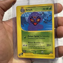 Pokemon Card - Arbok Expedition 35/165 Rare LP/NM Vintage Nintendo TCG 2002 Vtg - Image 2