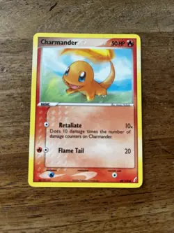 Charmander 48/100 - NEAR MINT- EX Crystal Guardians Pokemon Card TCG - Image 1