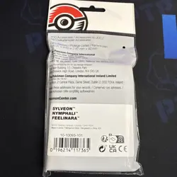 Pokemon Card Pokemon Center Exclusive Card Sleeves 65 Ct Sylveon Sealed - Image 2