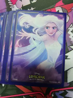 Lot 2 Pack 130 Card Sleeves Disney Lorcana TCG The First Chapter Elsa and Mickey - Image 5