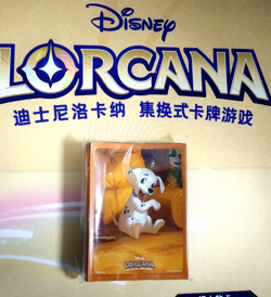 Disney Chinese TCG Lorcana 101 Dalmatian Puppy Promo Organized Play Card Sleeves - Image 1