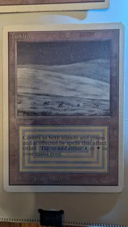 Tundra - MP/LP - Magic the Gathering Unlimited Edition - Image 4