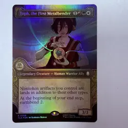 Magic The Gathering Mtg Foil Toph, The First Metalbender Avatar Near Mint Rare - Image 1