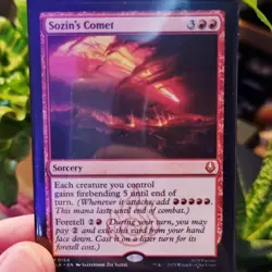 MTG Avatar The Last Airbender - Sozin's Comet NM - Image 1