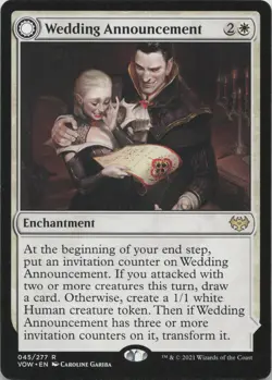 Wedding Announcement R Innistrad: Crimson Vow 45 - LP MTG - Image 1