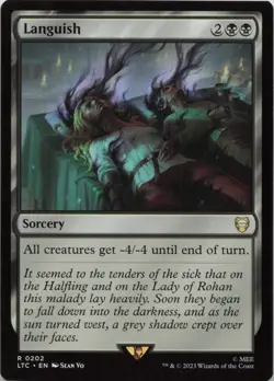 Languish R Commander: The Lord of the Rings: Tales of Middle-earth 202 - MTG - Image 1