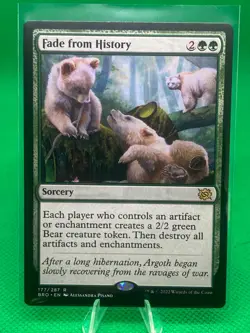 MTG Fade from History The Brothers' War 177/287 Regular Rare - Image 1