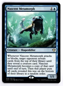 Nascent Metamorph 36 Commander 2020 R MTG LP - Image 1