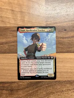 Magic: The Gathering Toph, Hardheaded Teacher, AVATAR R 0384 - Image 1