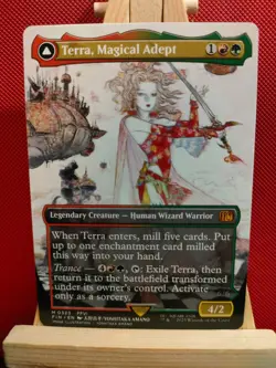 Terra, Magical Adept (Borderless) - Final Fantasy - Mythic - NM (see pics) MTG - Image 1