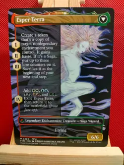 Terra, Magical Adept (Borderless) - Final Fantasy - Mythic - NM (see pics) MTG - Image 2