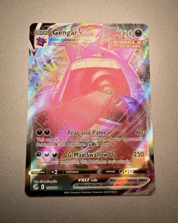 Pokemon Gengar VMAX TCG Card 157/264 SWSH08: Fusion Strike NM - Image 1