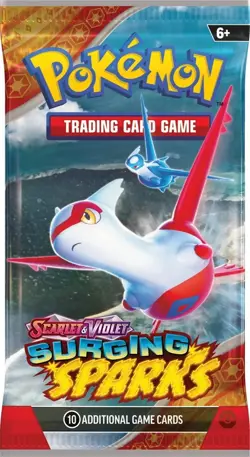 Pokemon TCG: Scarlet and Violet Surging Sparks x1 Booster Pack Sealed - Image 4