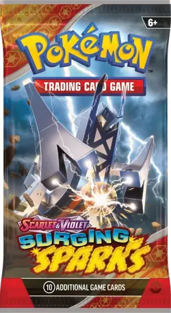 Pokemon TCG: Scarlet and Violet Surging Sparks x1 Booster Pack Sealed - Image 5
