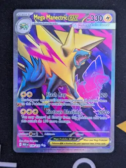 Mega Manectric ex 158/132 Pokemon TCG: Mega Evolution Near Mint (NM) Full Art - Image 1