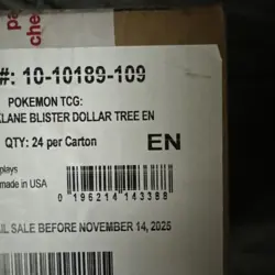 Pokemon ME02 Phantasmal Flames Checklane Blister Case 24ct Dollar Tree SEALED - Image 4