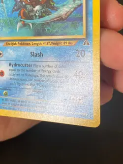 ENGLISH POKEMON KABUTOPS 25/75 RARE WIZARDS NEO DISCOVERY - VG+ - Image 5