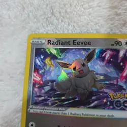 2022 Pokemon GO Radiant Eevee Black Star Promo BSP #SWSH230 - Image 3